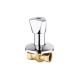 Standard Brass concealed stop valve ZS1502